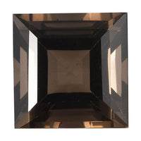 Brazilian Smoky Quartz (Sqr 11 mm) 5.31 ctw Loose Gemstone