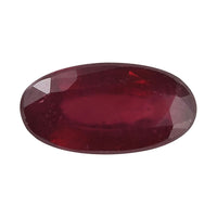 Niassa Ruby (FF) (Oval 10x5 mm) 1.51 ctw Loose gemstone