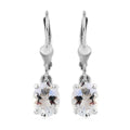 Petalite 2.00 ctw Lever Back Earrings in Platinum Over Sterling Silver - Sticky add to cart bar