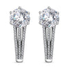 Moissanite & Ceylon Blue Sapphire