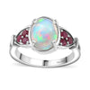 Ethiopian Welo Opal & Niassa Ruby