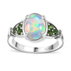 Ethiopian Welo Opal & Chrome Diopside