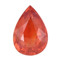 AAAA Red Sapphire (Pear 7x5 mm) 0.80 ctw