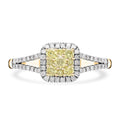 Luxoro 10K Yellow Gold Natural Yellow and White Diamond (I2-I3) Ring (Size 10.0) 0.50 ctw - Sticky add to cart bar