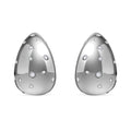 Simulated Diamond Earrings in Stainless Steel 1.00 ctw - Sticky add to cart bar