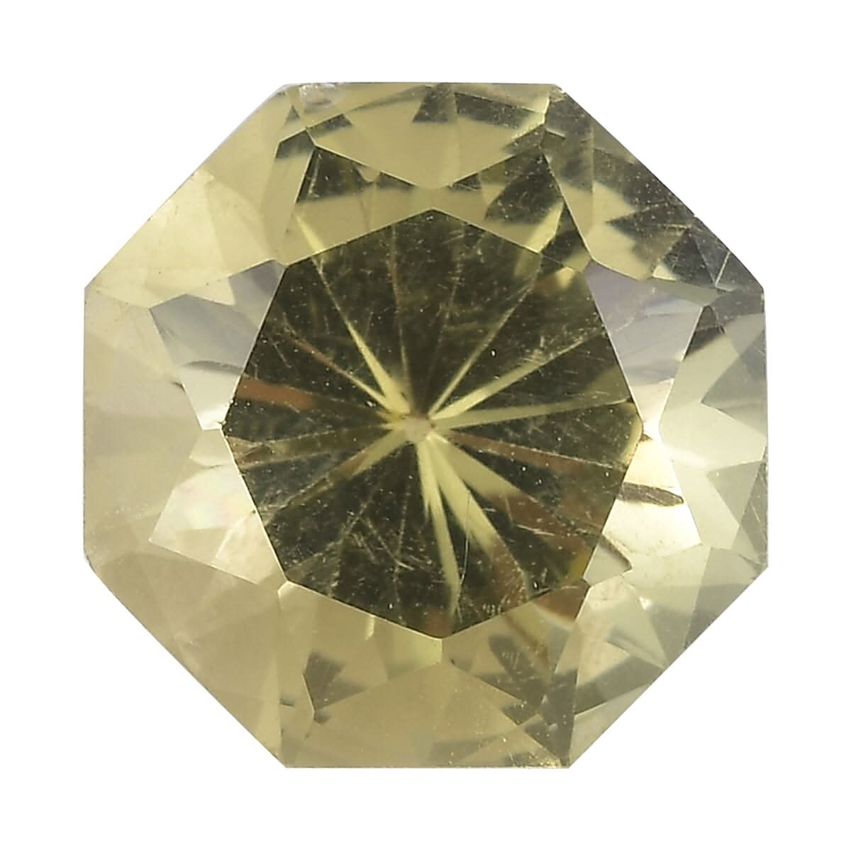 Brazilian Green Gold Quartz (Octillion 12 mm) 5.22 ctw