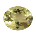 Brazilian Green Gold Quartz (Ovl 12x10 mm) 4.40 ctw - Sticky add to cart bar