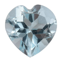 Sky Blue Topaz (Hrt 7 mm) 1.17 ctw Loose gemstone