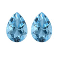 Set of 2 Swiss Blue Topaz (Pear 7x5 mm) 1.49 ctw - Sticky add to cart bar
