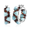 Larimar & Mozambique Garnet