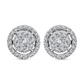 JCK Vegas Deal 10K White Gold Luxuriant Lab Grown Diamond Earrings 0.75 ctw - Sticky add to cart bar
