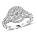 10K White Gold Diamond Ring (Size 10.0) 0.75 ctw - Sticky add to cart bar