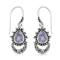 Bali Legacy Moon Glow Moonstone Half Moon Earrings in Sterling Silver 3.25 ctw - Sticky add to cart bar