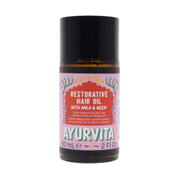 AyurVita Restorative Hair Oil with Amla & Neem (2oz)