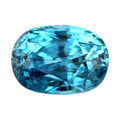 AAAA Cambodian Blue Zircon (Ovl 10x8 mm) 3.00 ctw - Sticky add to cart bar