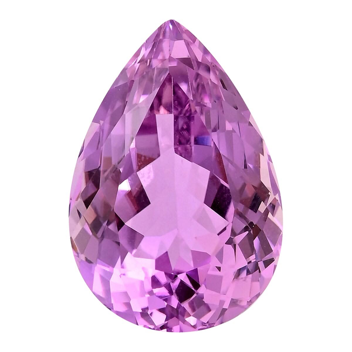 AAAA Patroke Kunzite (Pear Free Size) 8.00 ctw