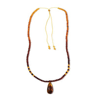 Baltic Amber Beaded Adjustable Necklace 18 Inches