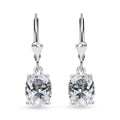 Brazilian Petalite Lever Back Earrings in Rhodium Over Sterling Silver 2.75 ctw - Sticky add to cart bar