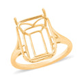 Luxoro 10K Yellow Gold Mounting Ring (Size 7.0) - Sticky add to cart bar