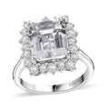 Epic Deal Brazilian Petalite, Multi Gemstone Ring in Rhodium Over Sterling Silver (Size 6.0) 6.50 ctw - Sticky add to cart bar