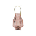 Champagne Ribbed Glass Lamp with a Bulb (2xAAA Battery not include) - Sticky add to cart bar