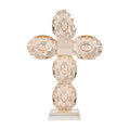 Transparent Crystal Decorative Cross (5.3"x2.36"x7.1") - Sticky add to cart bar