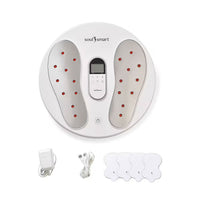 Soulsmart EMS Heating Foot Massager with 2 Electrode Body Pads (2xAA Batteries Not Included)