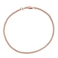 Sterling Silver Chain Anklet (9 In) (3.60 g) - Sticky add to cart bar