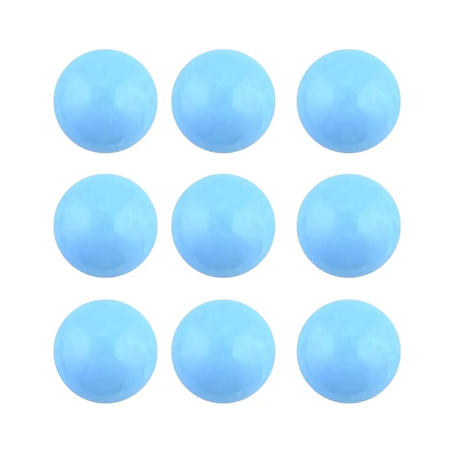 AAAA Sleeping Beauty Turquoise (Rnd 7 mm) 10.00 ctw Loose Gemstone