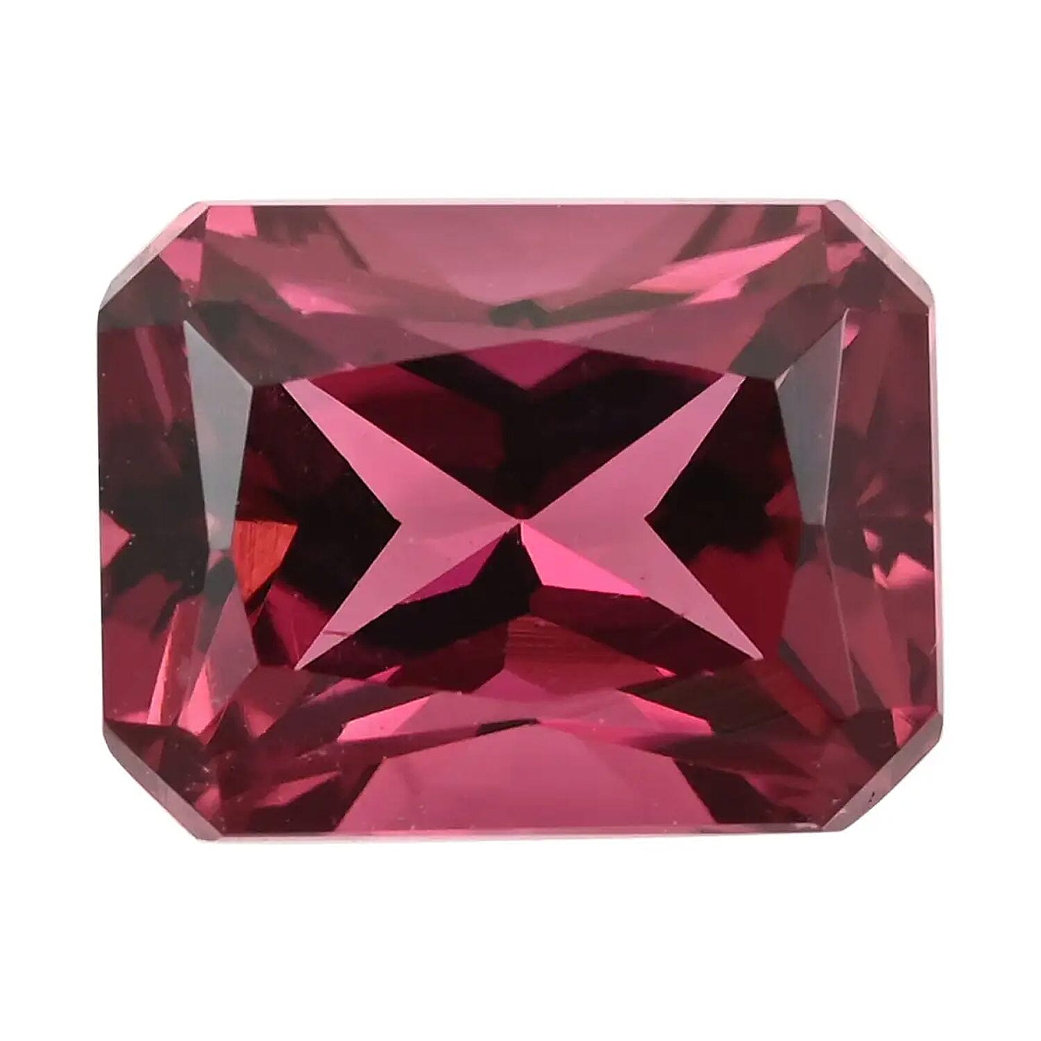 Certified & Appraised AAAA Ouro Fino Rubellite (Oct) 3.00 ctw