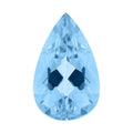 Certified & Appraised AAAA Santa Maria Aquamarine (Pear Free Size) 3.00 ctw - Sticky add to cart bar