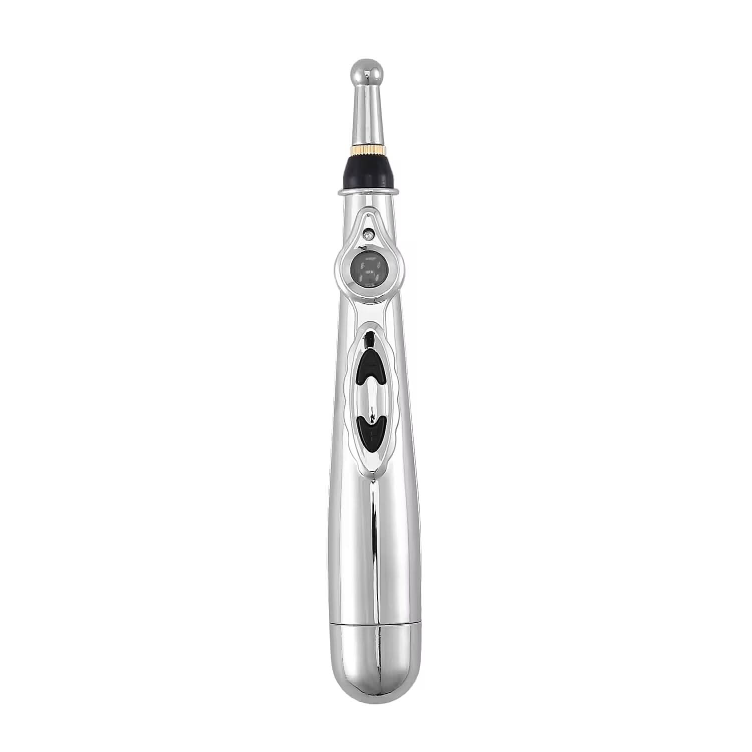 Interchangeable 7 Heads Massager Pen with 2 Container