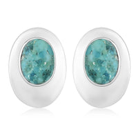Santa Fe Style Stud Earing in Sterling Silver