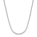 Sterling Silver Beaded Necklace 18 Inches 15.80 Grams - Sticky add to cart bar