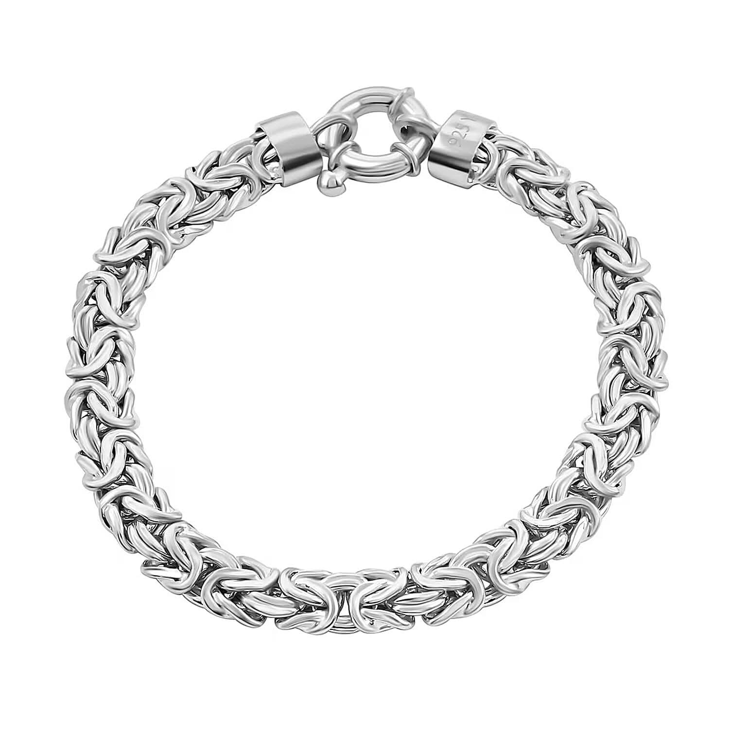 Sterling Silver Bracelet (7.50 In) 14 Grams