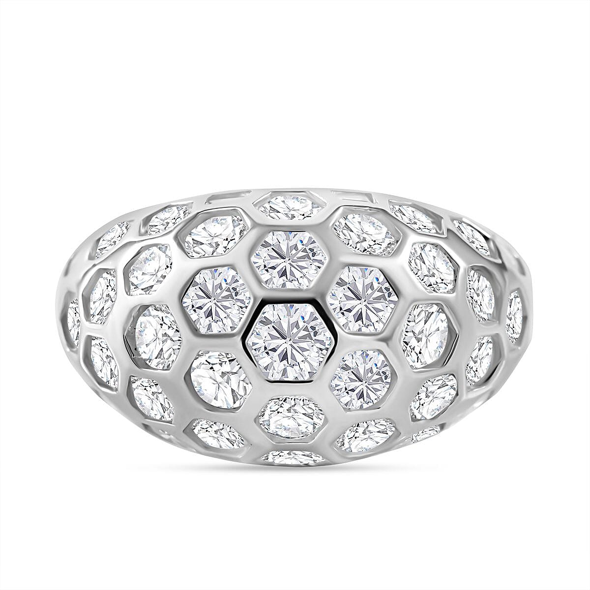 Simulated Diamond Ring (Size 6.5)