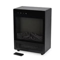 Black Electric Fireplace Stove Heater with Remote Control - Sticky add to cart bar