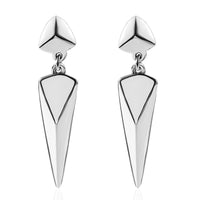 Sterling Silver Fancy Dangle Earrings 9.75 Grams
