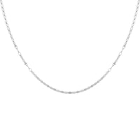 Sterling Silver Necklace 24 Inches 3.20 Grams