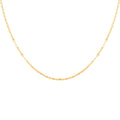 14K Yellow Gold Over Sterling Silver Necklace 24 Inches 3.20 Grams - Sticky add to cart bar