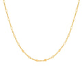 14K Yellow Gold Over Sterling Silver Chain Necklace 20 Inches 2.90 Grams - Sticky add to cart bar