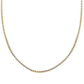 10K Yellow Gold 2.4mm Box Byzantine Necklace 22 Inches 6.20 Grams - Sticky add to cart bar