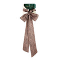 Kristin Ess Hair Accessories The Scrunchie, Scarf Set - Cheetah - Sticky add to cart bar