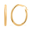 10K Yellow Gold Hoop 3x35mm Earrings 2.40 Grams - Sticky add to cart bar