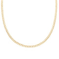 3.5mm Cuban Chain Necklace in 10K Yellow Gold 3.20 Grams 16 Inches - Sticky add to cart bar