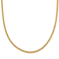 10K Yellow Gold 2.5mm Palma Necklace 20 Inches 5.40 Grams
