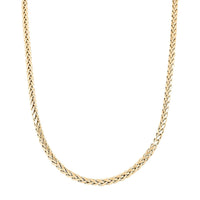 3mm Palma Necklace in 10K Yellow Gold 7.60 Grams 18 Inches