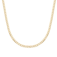 10K Yellow Gold 2mm Cuban Necklace 18 Inches 2.20 Grams