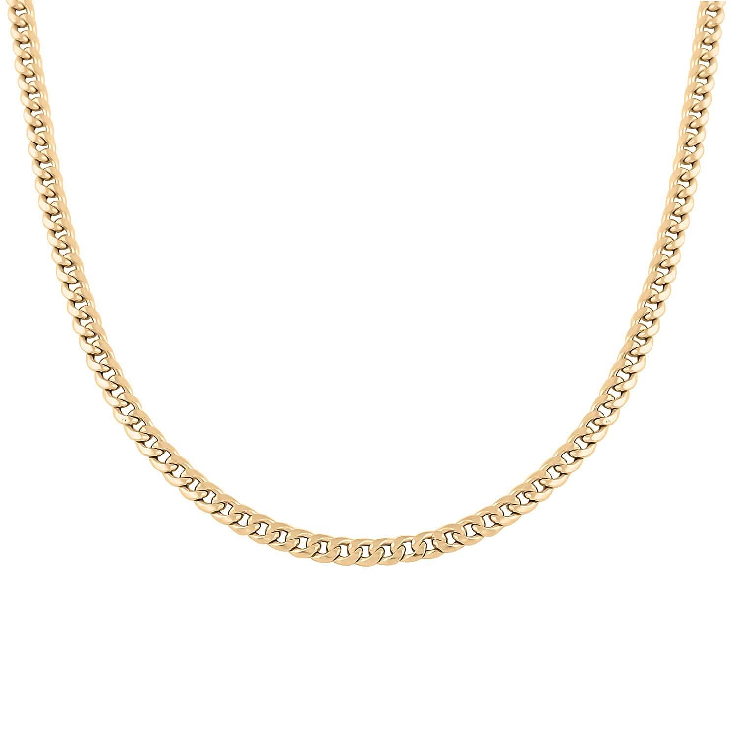 10K Yellow Gold 3.75mm Miami Cuban Necklace 18 Inches 5.70 Grams