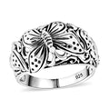 Bali Legacy Butterfly Ring in Sterling Silver 4.15 Grams - Sticky add to cart bar